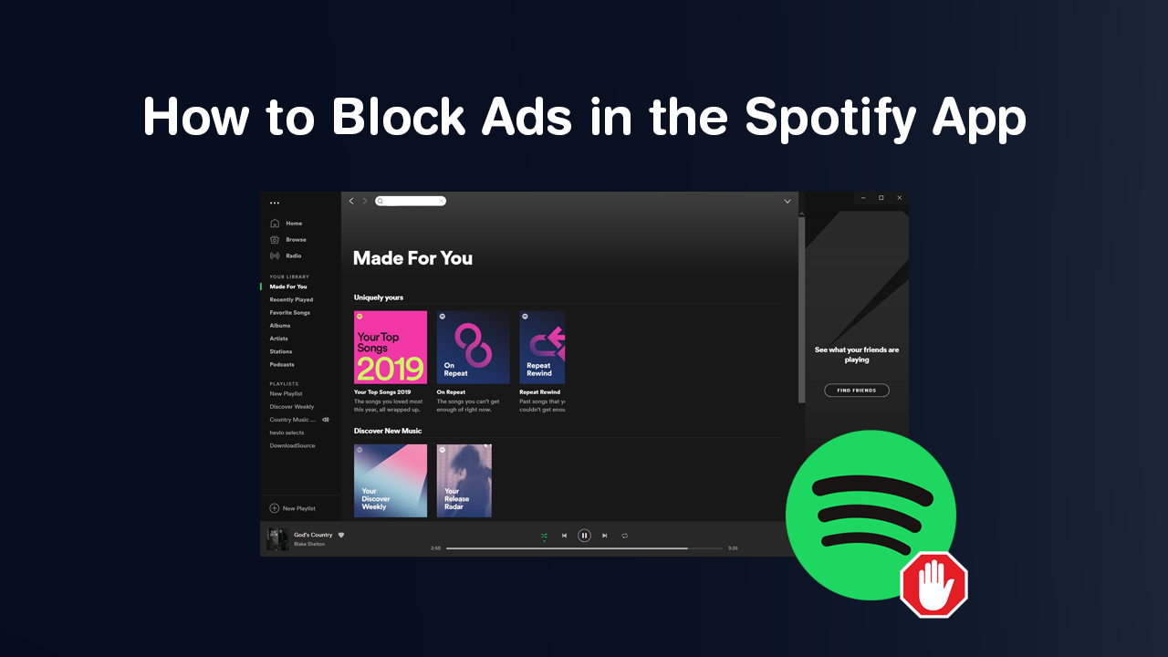 Spotify Desktop App Ad Blocker